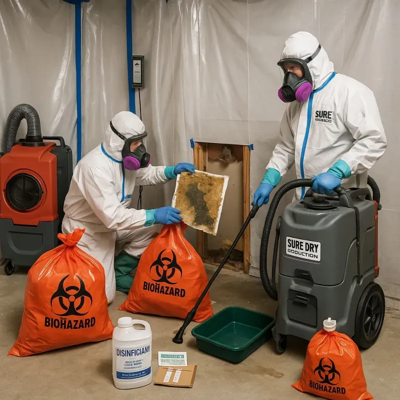 Contaminated Water Handling Protocols process in Union, KY