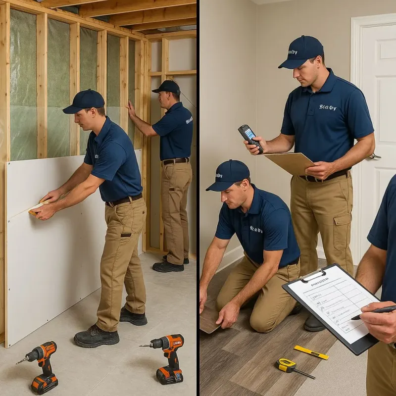 Repairs and Reconstruction process in Union, KY